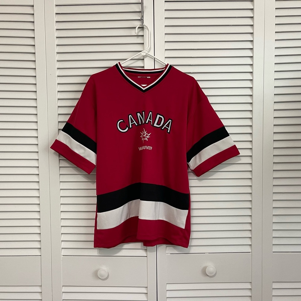 Red Canada Hockey Jersey